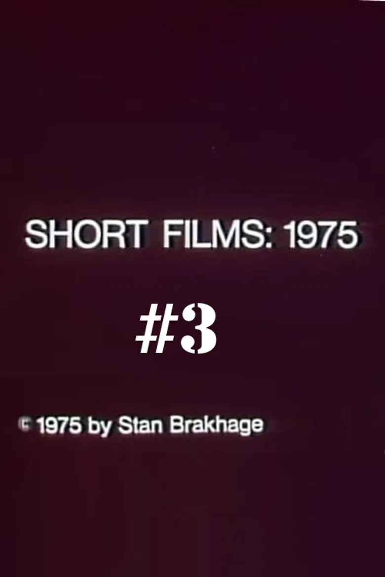 Short Films 1975: #3 (Hollis Frampton) poster background