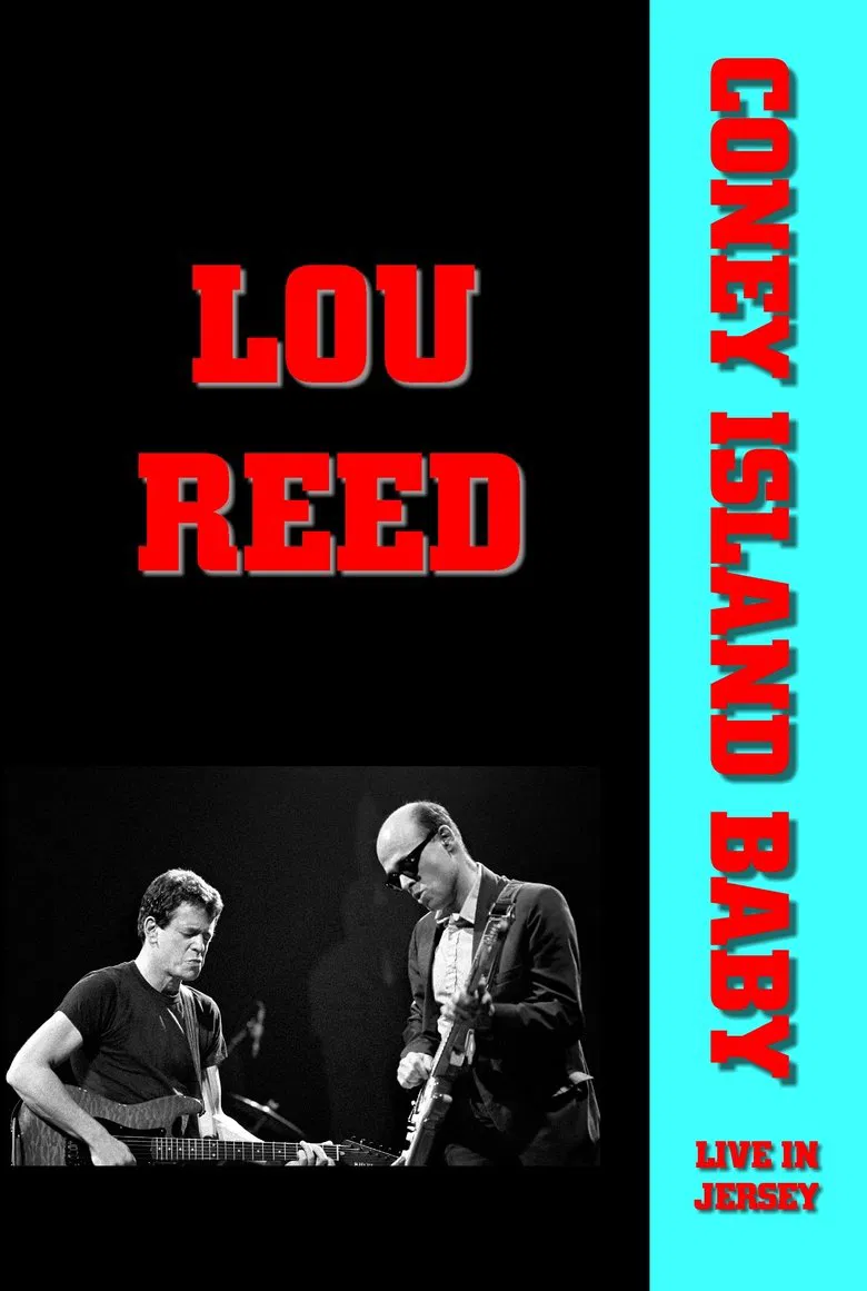 Lou Reed - Coney Island Baby Live in Jersey poster background