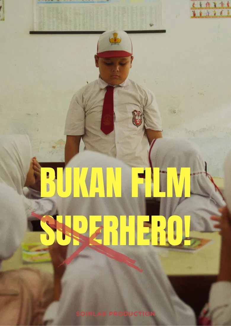 Bukan Film Superhero poster background