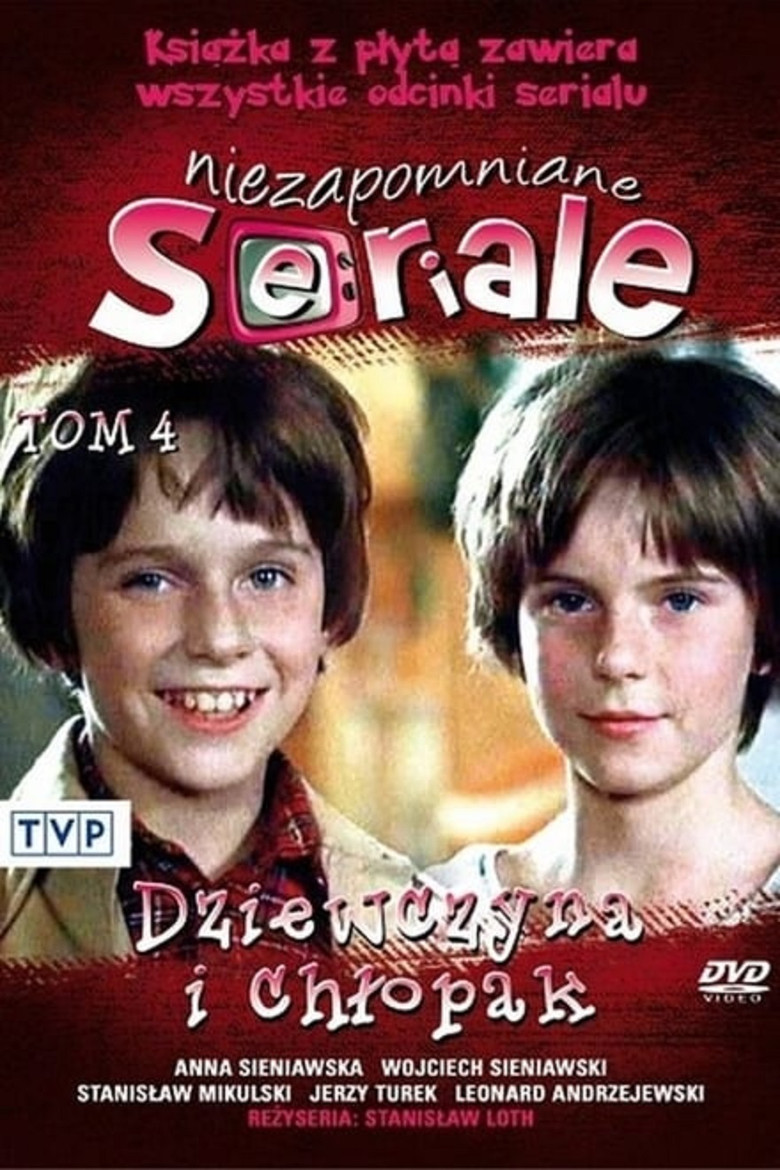 Dziewczyna i chłopak poster background