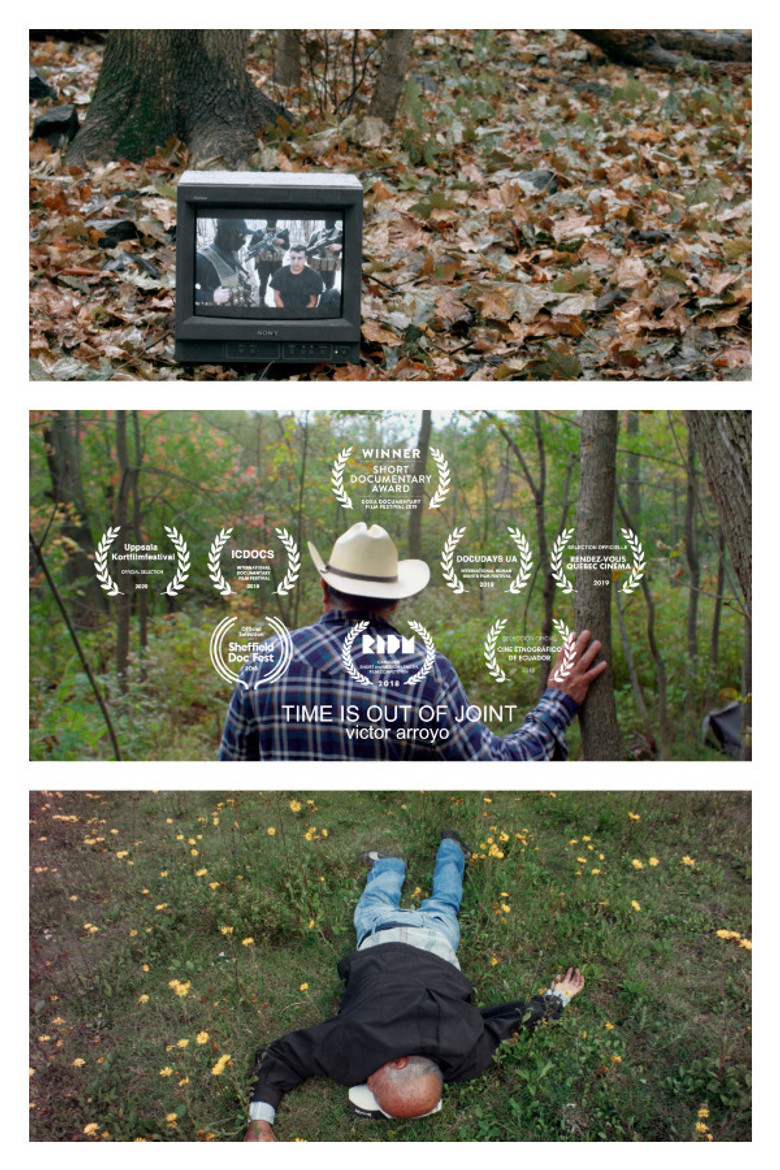 Time is out of Joint poster background