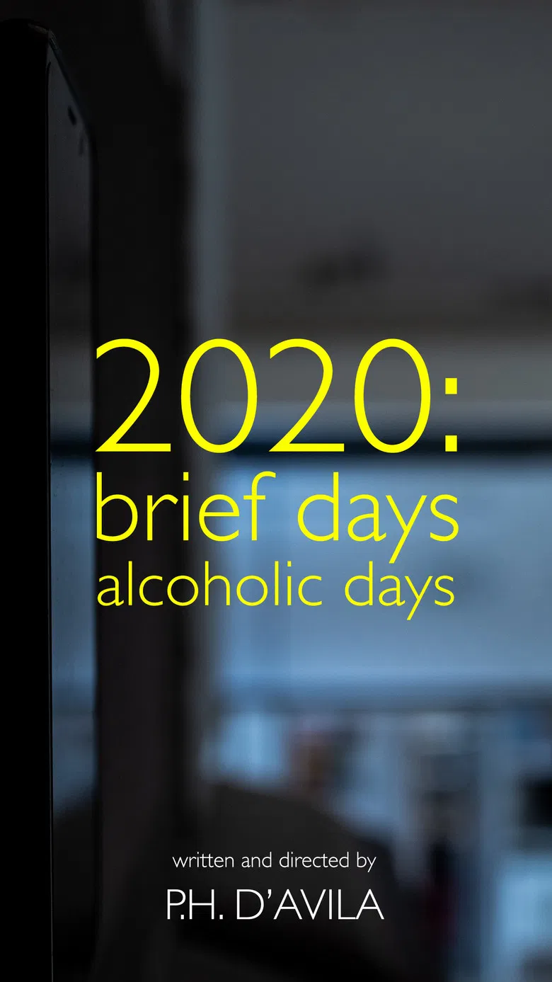 brief days alcoholic days poster background