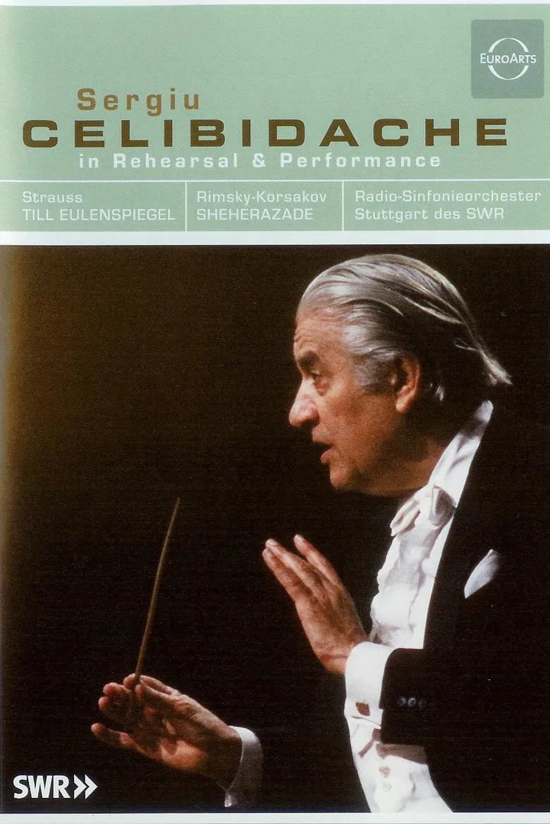 Celibidache in Rehearsal and Performance: Strauss - Til Eulenspiegel / Rimsky-Korsakov - Scheherezade poster background