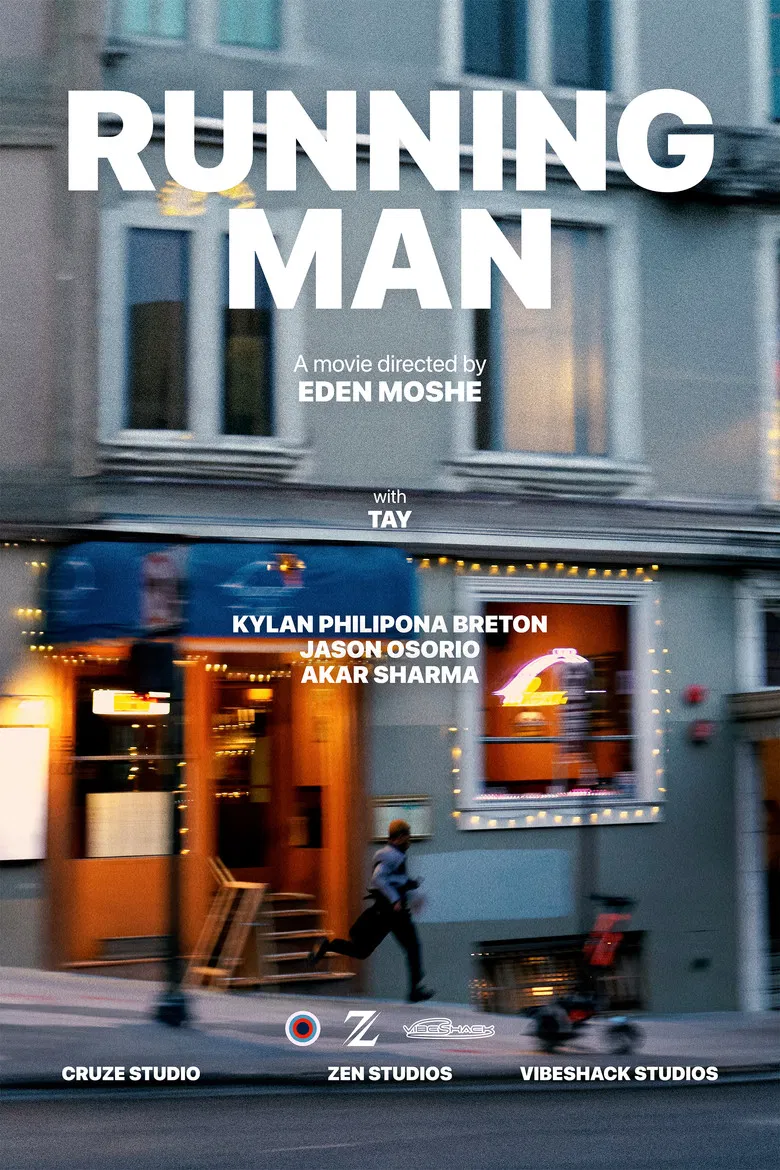 Running Man poster background