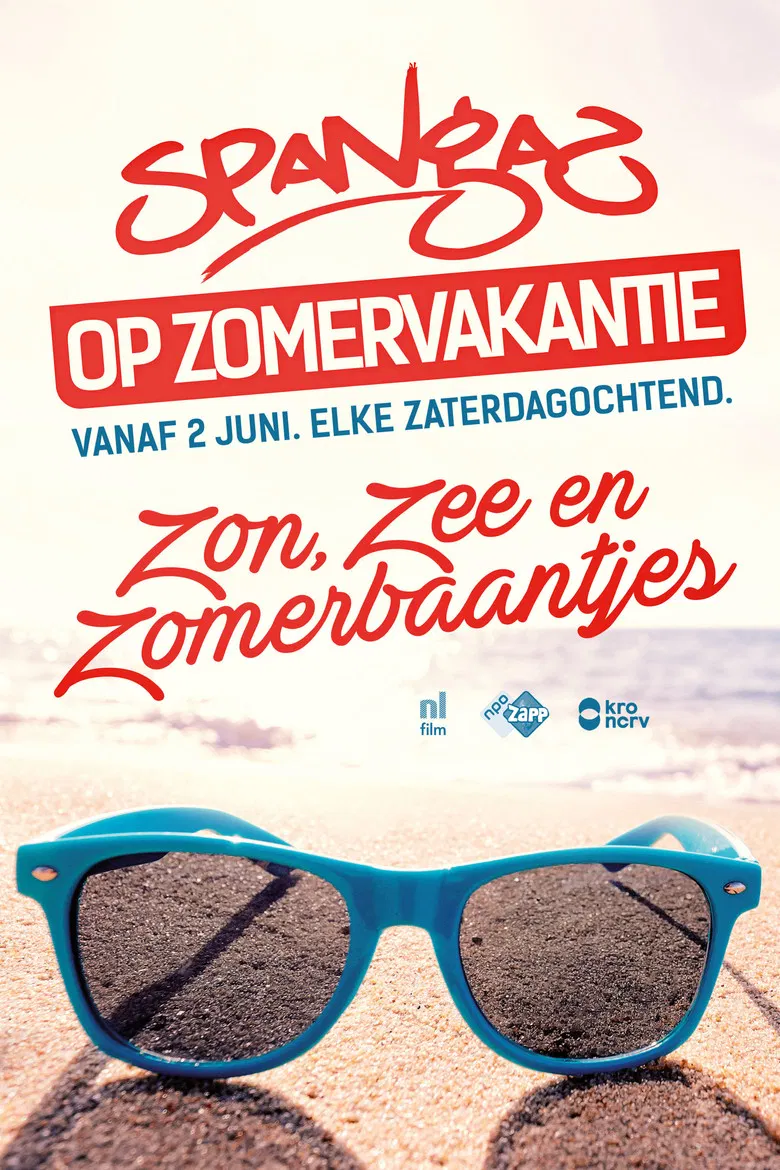 Spangas op Zomervakantie poster background