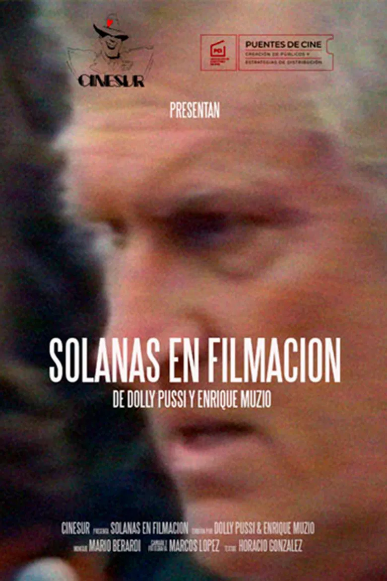 Solanas en filmación poster background