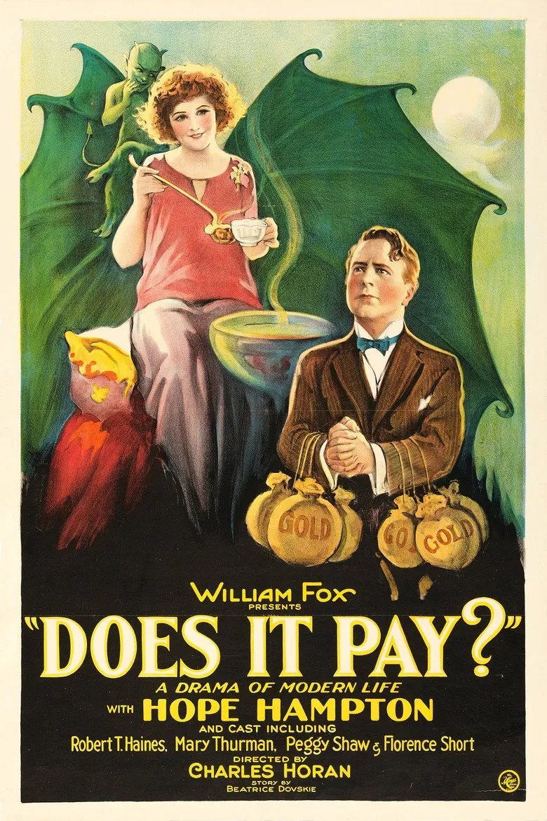 Does It Pay? poster background