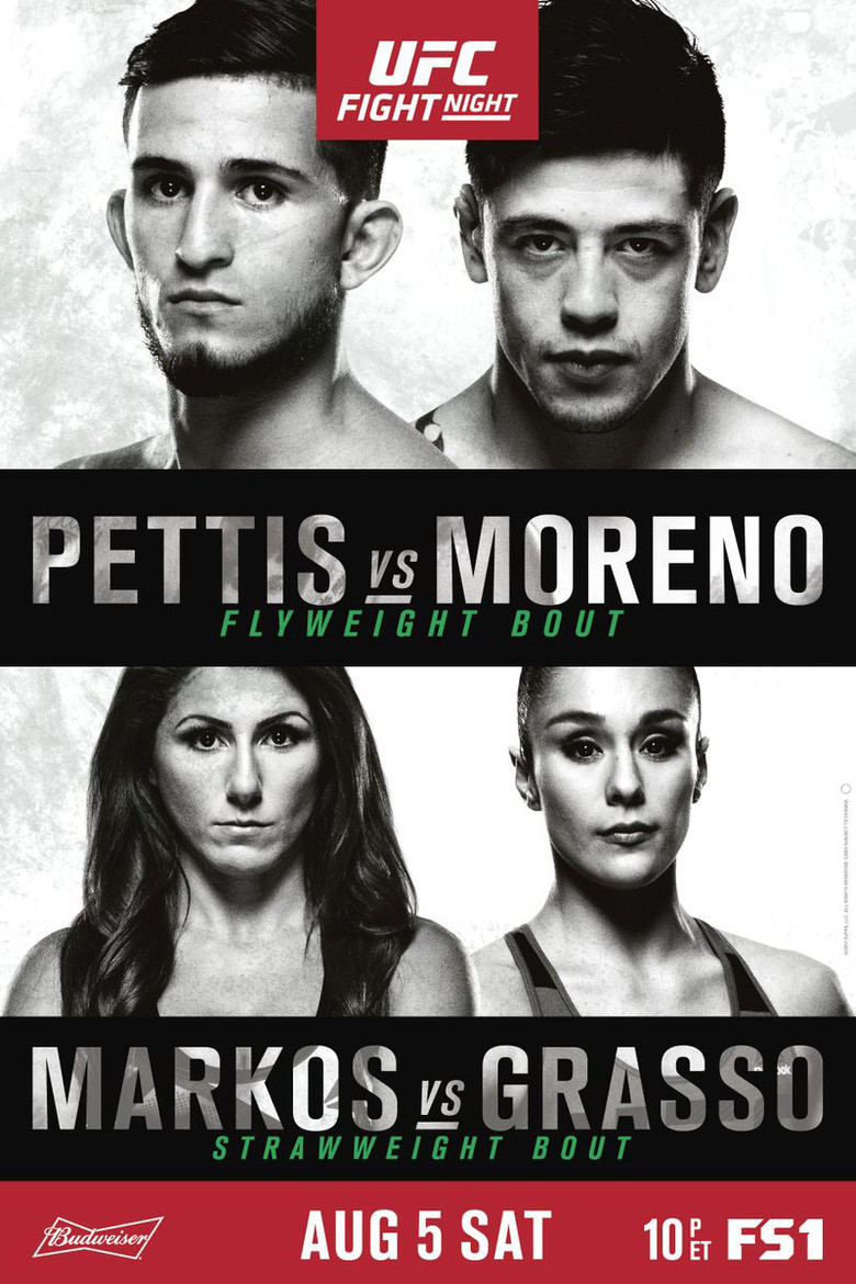 UFC Fight Night 114: Pettis vs. Moreno poster background