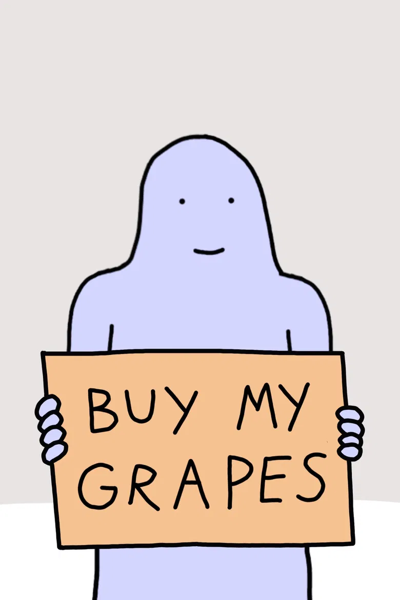 BUY MY GRAPES poster background
