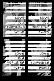 Love Is a Four Letter Word poster background