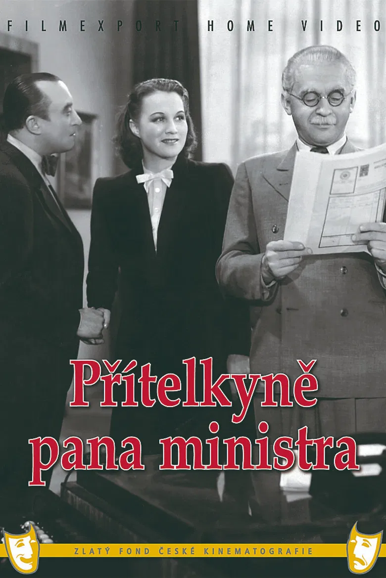 Přítelkyně pana ministra poster background