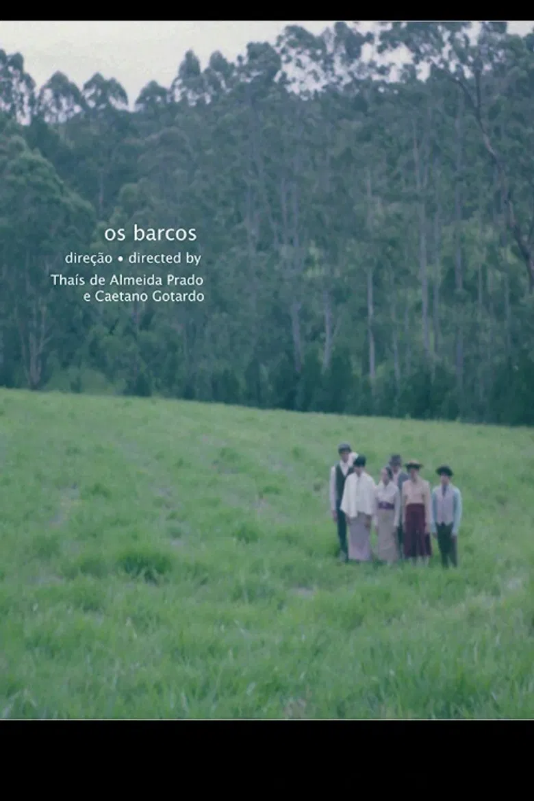 Os Barcos poster background