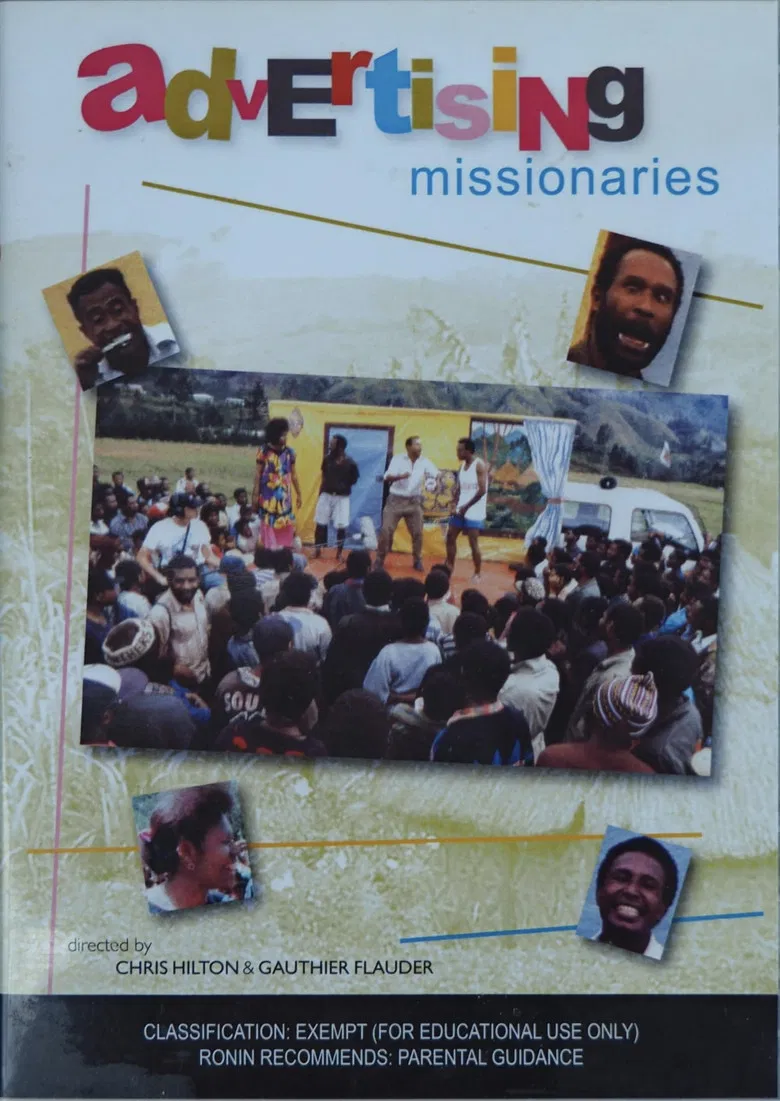 Advertising Missionaries poster background