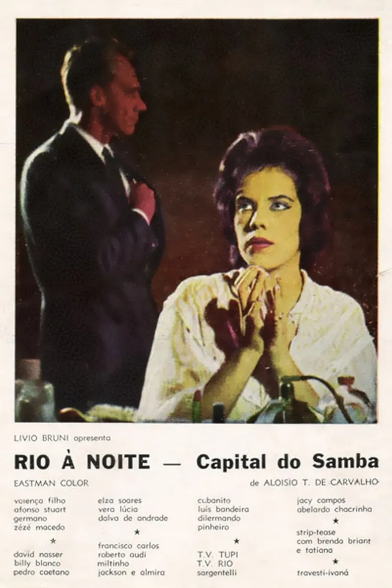 Rio À Noite poster background