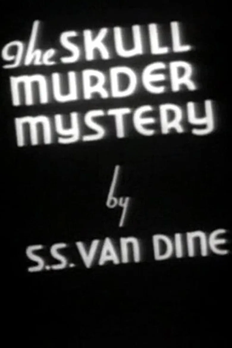 The Skull Murder Mystery poster background
