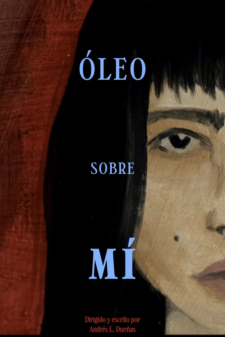 Óleo sobre mí poster background