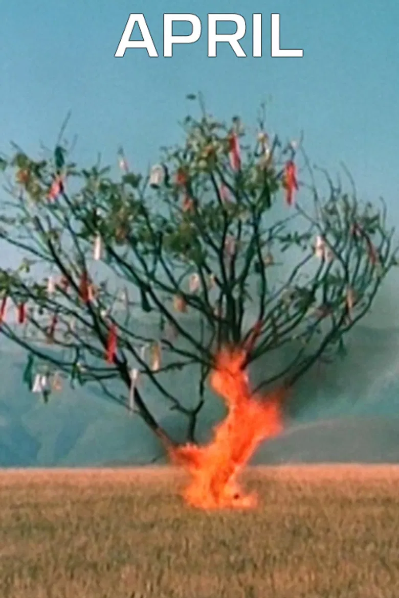 April poster background