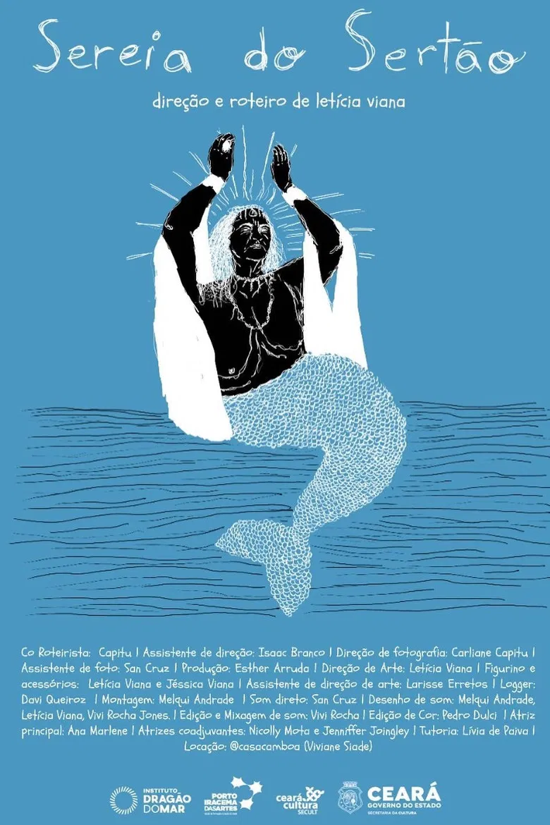 Sereia do Sertão poster background