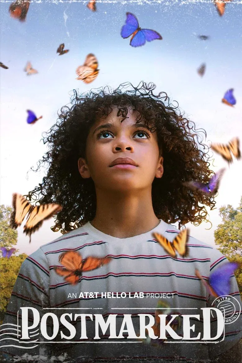 Postmarked poster background