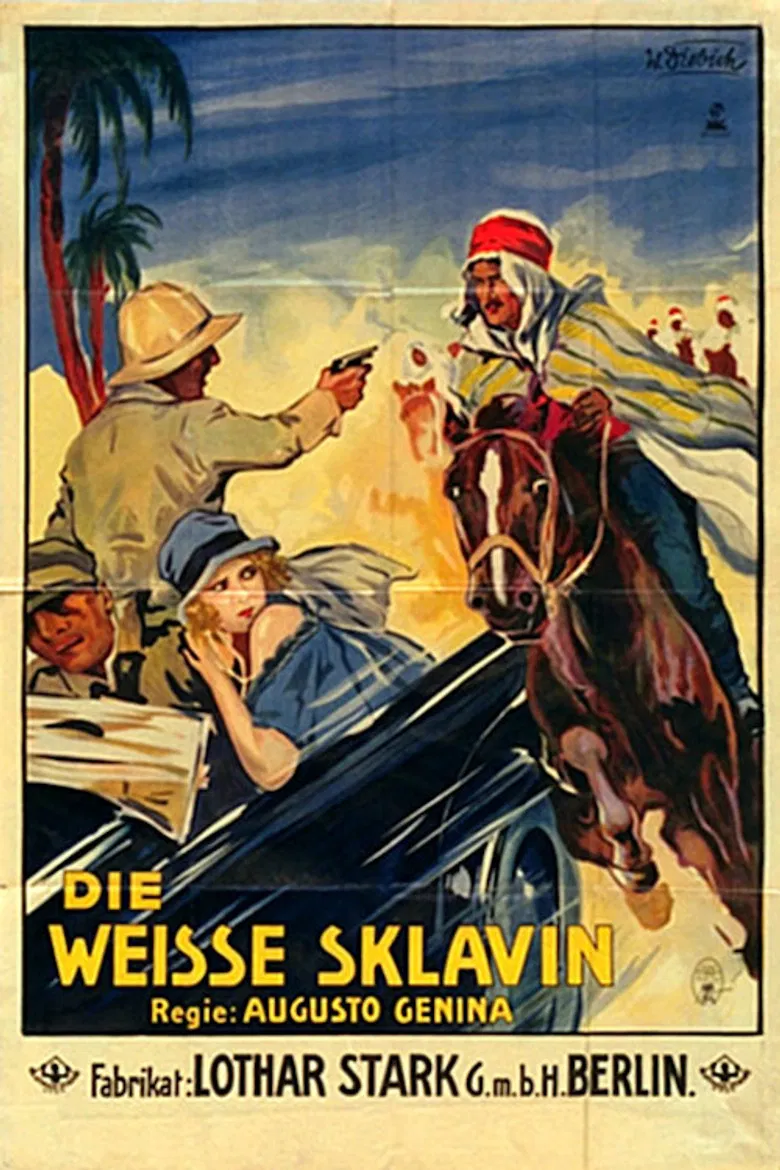 Die weisse Sklavin poster background