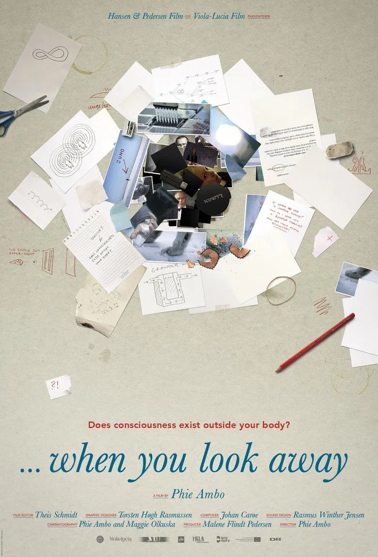 ...when you look away poster background