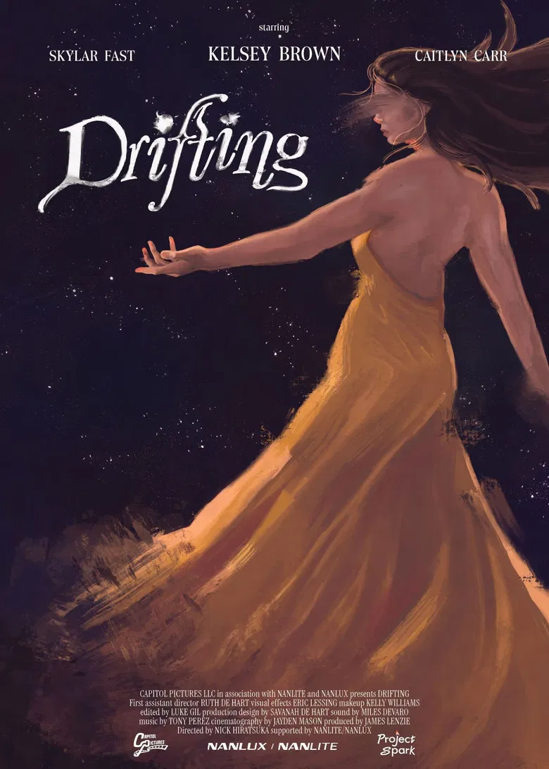 Drifting poster background
