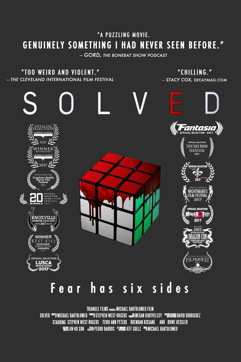 Solved poster background