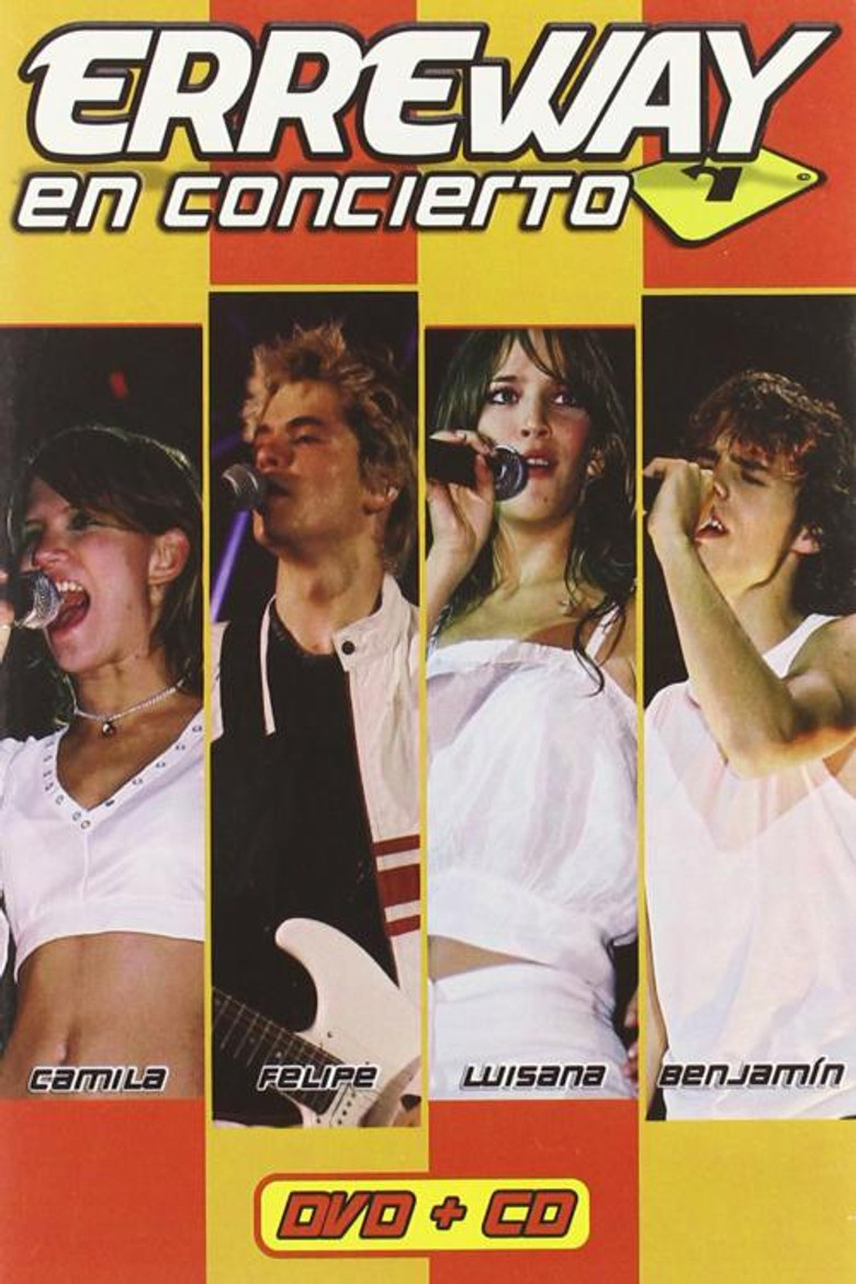 Erreway en Concierto poster background