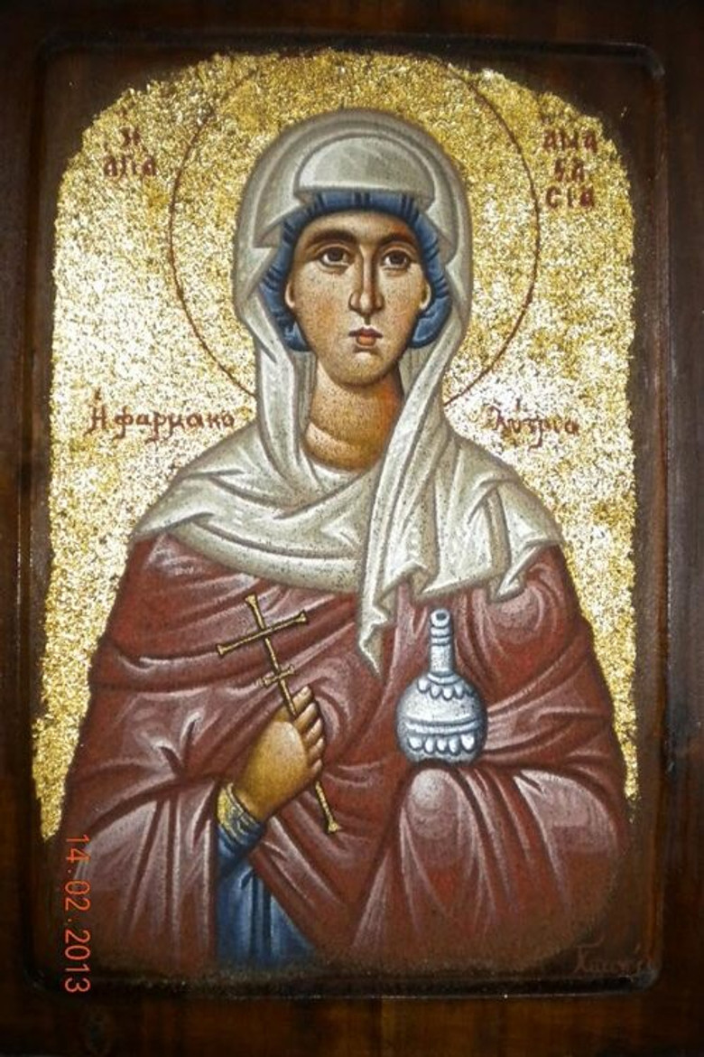 Αγία Αναστασία η φαρμακολύτρια poster background