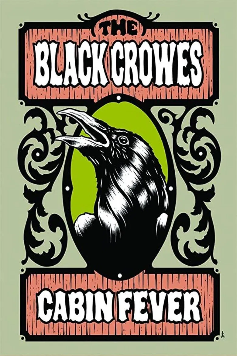 The Black Crowes - Cabin Fever poster background