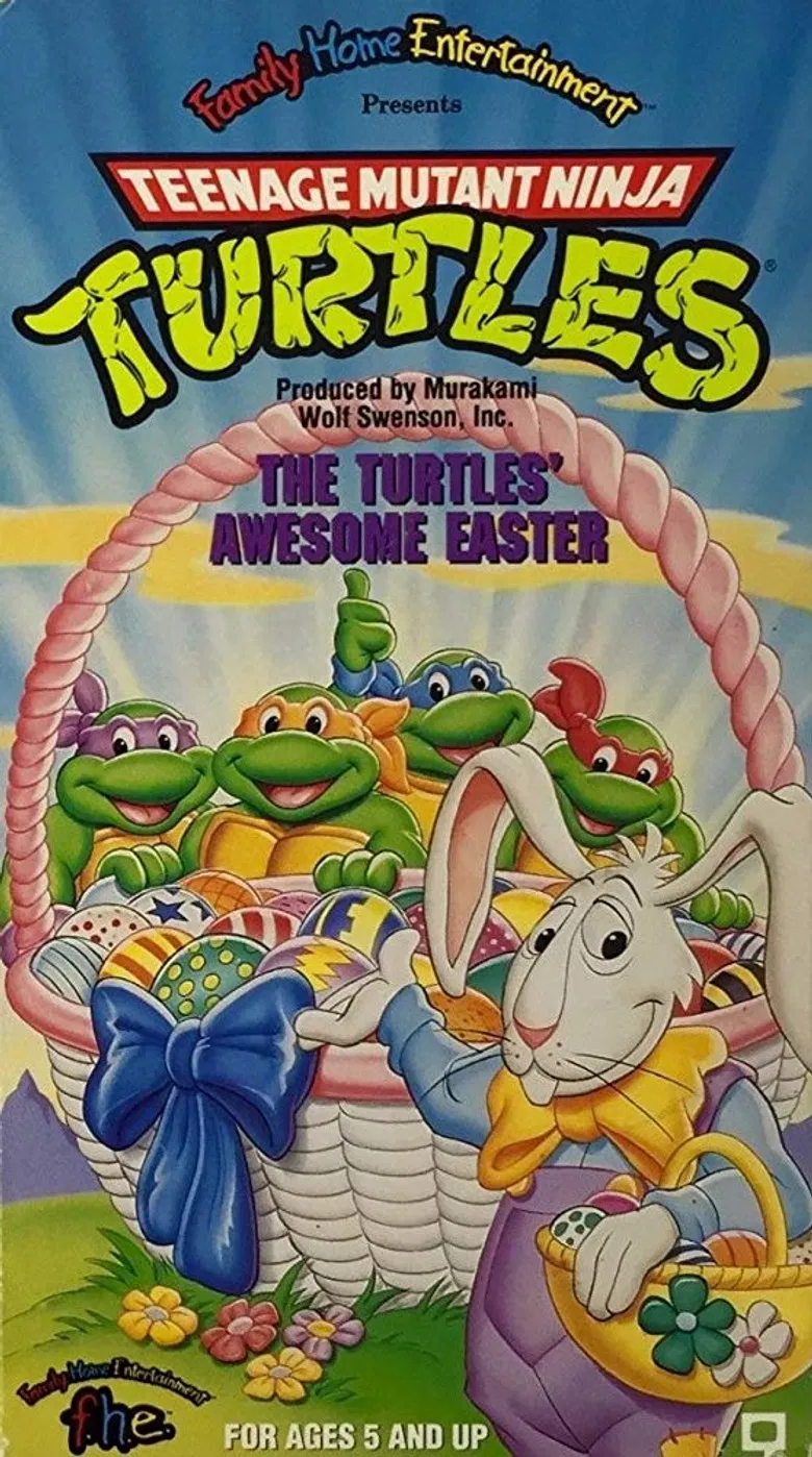 Teenage Mutant Ninja Turtles: The Turtles' Awesome Easter poster background