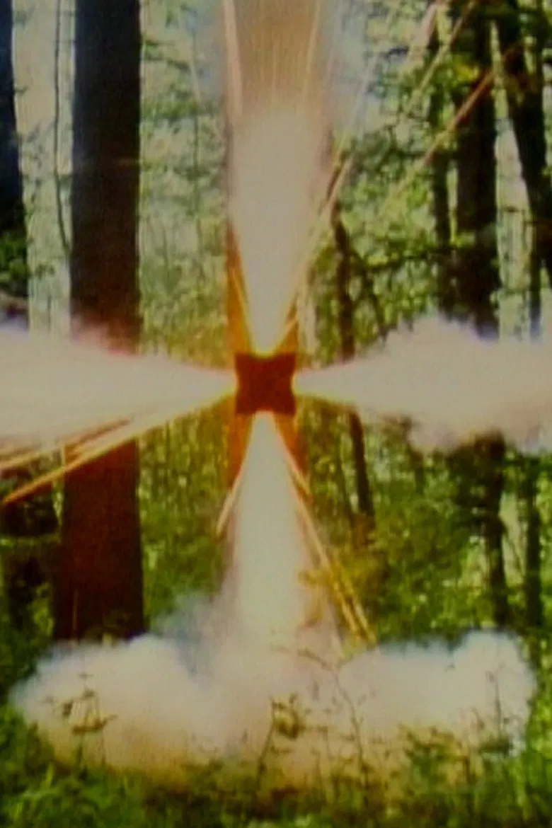 Smoke-cross poster background