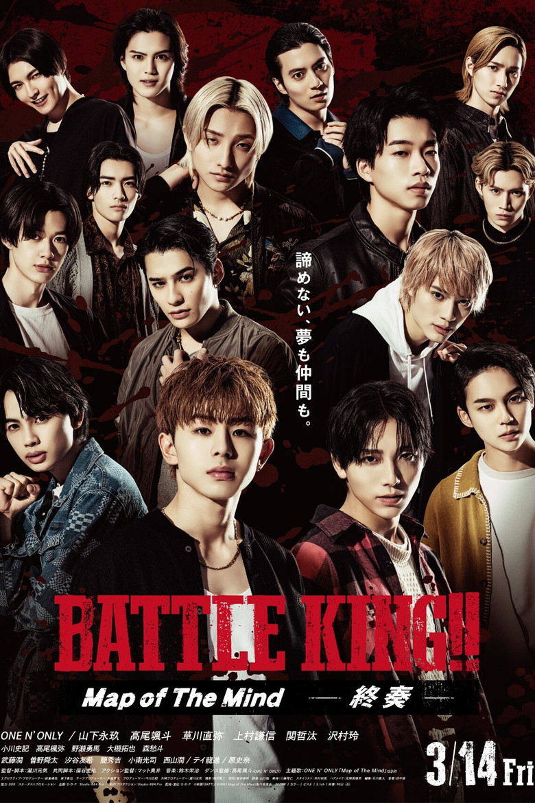 Battle King!! Map of The Mind Part 2 poster background