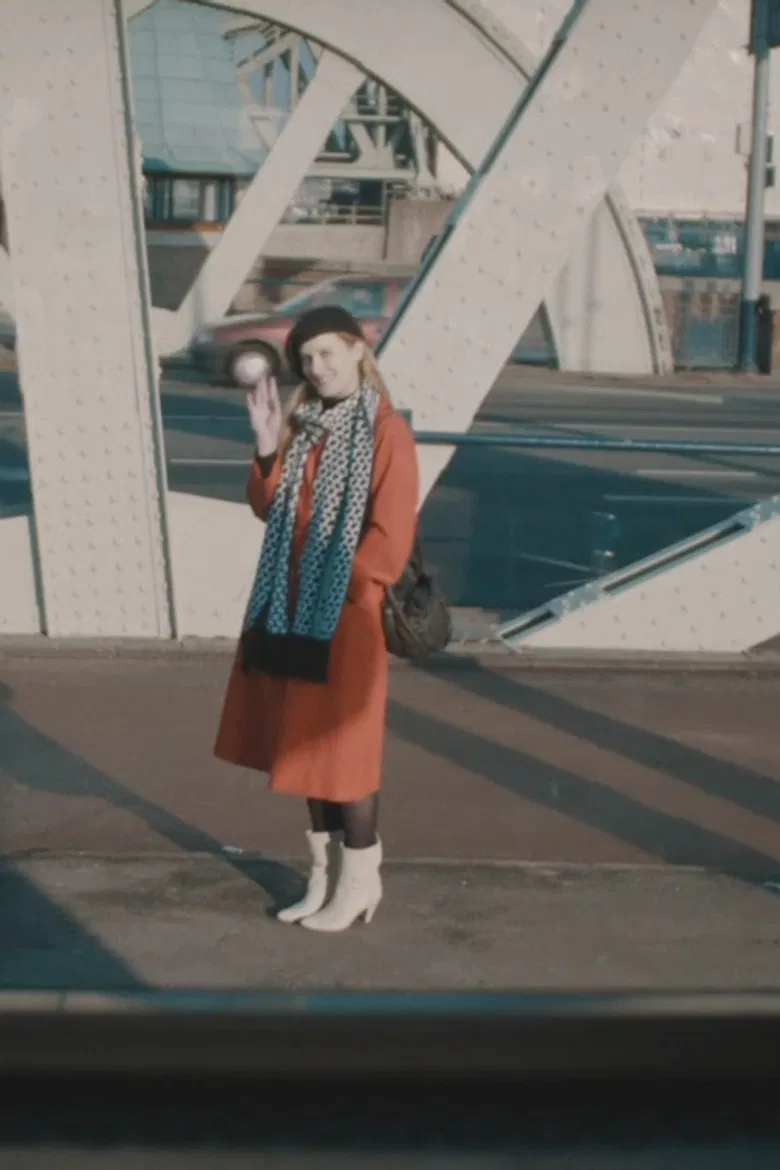 Over De Brug poster background