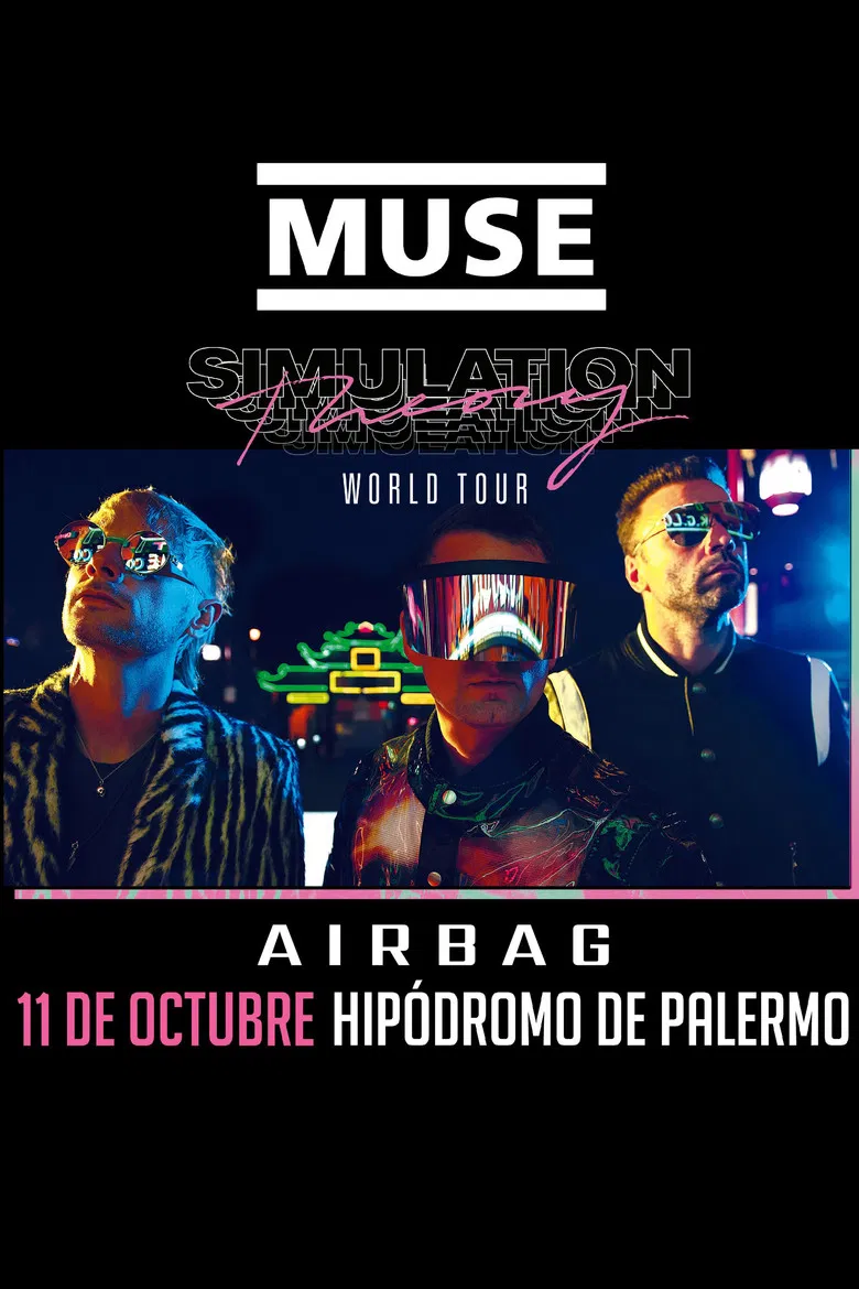 Muse: Live at Hipódromo De Palermo poster background