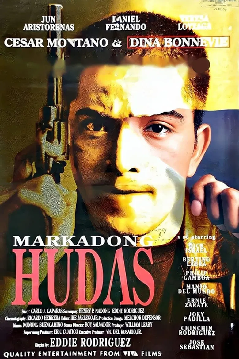Markadong Hudas poster background
