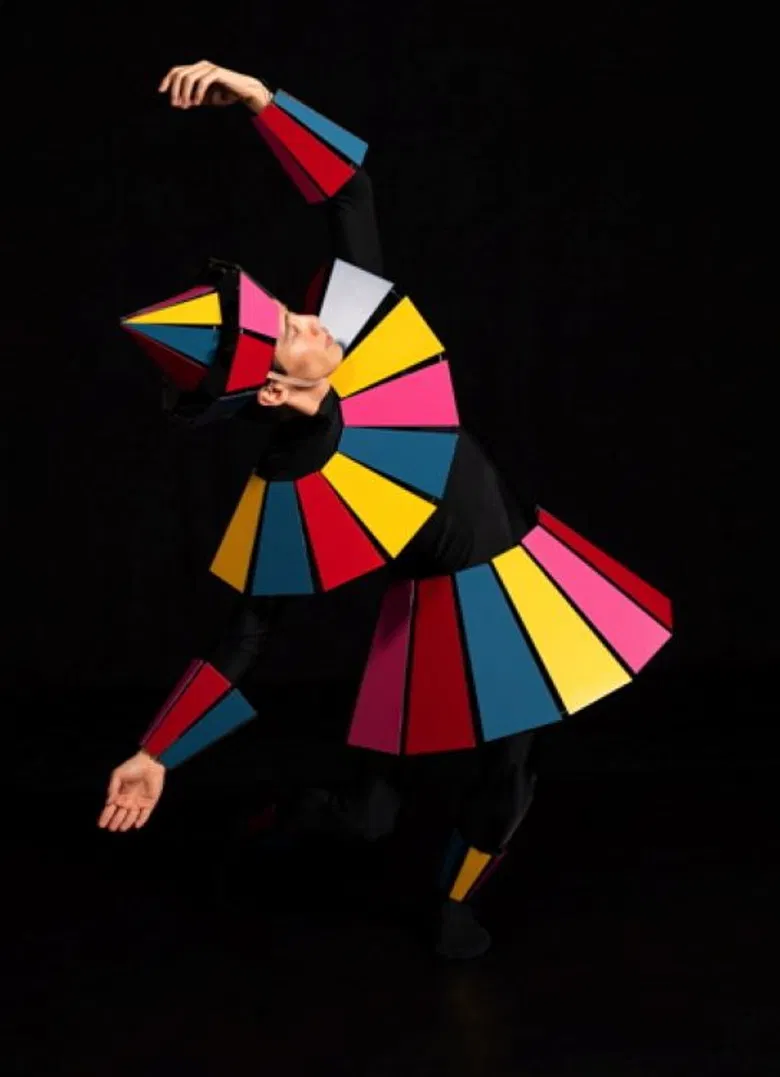 Theater der Klänge bauhausbühne poster background