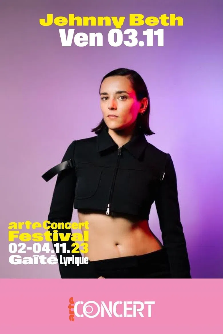 Jehnny Beth | Arte Concert Festival 2023 poster background