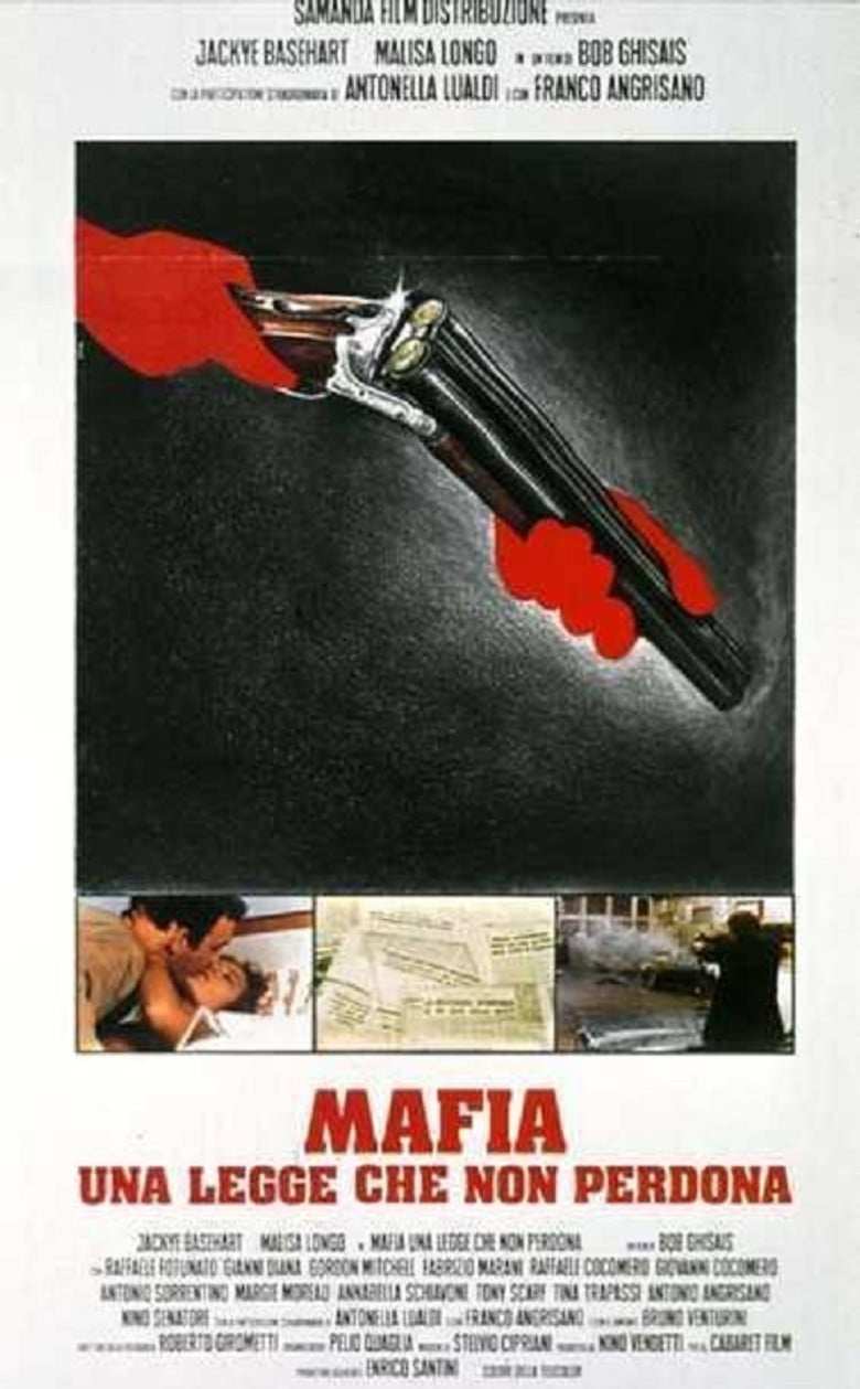 The Iron Hand of the Mafia poster background