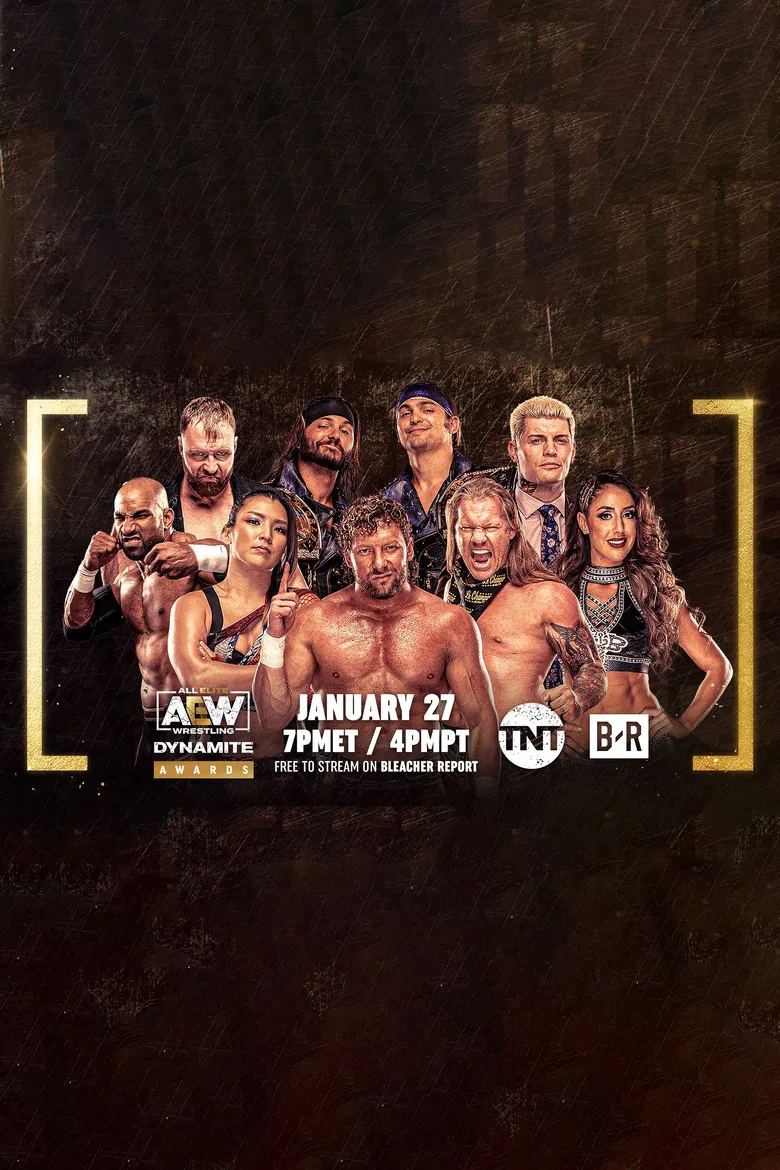 AEW: Dynamite Awards poster background
