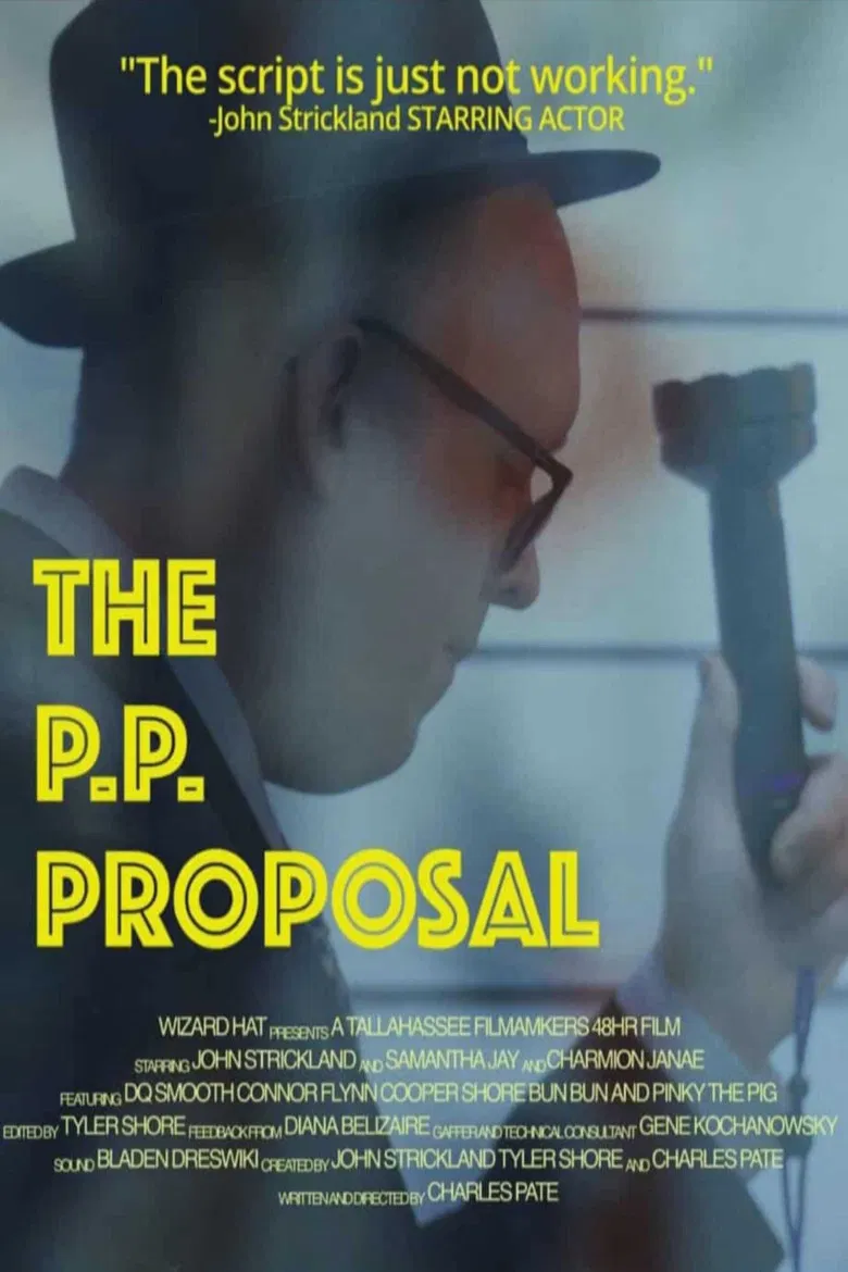 The P.P. Proposal poster background
