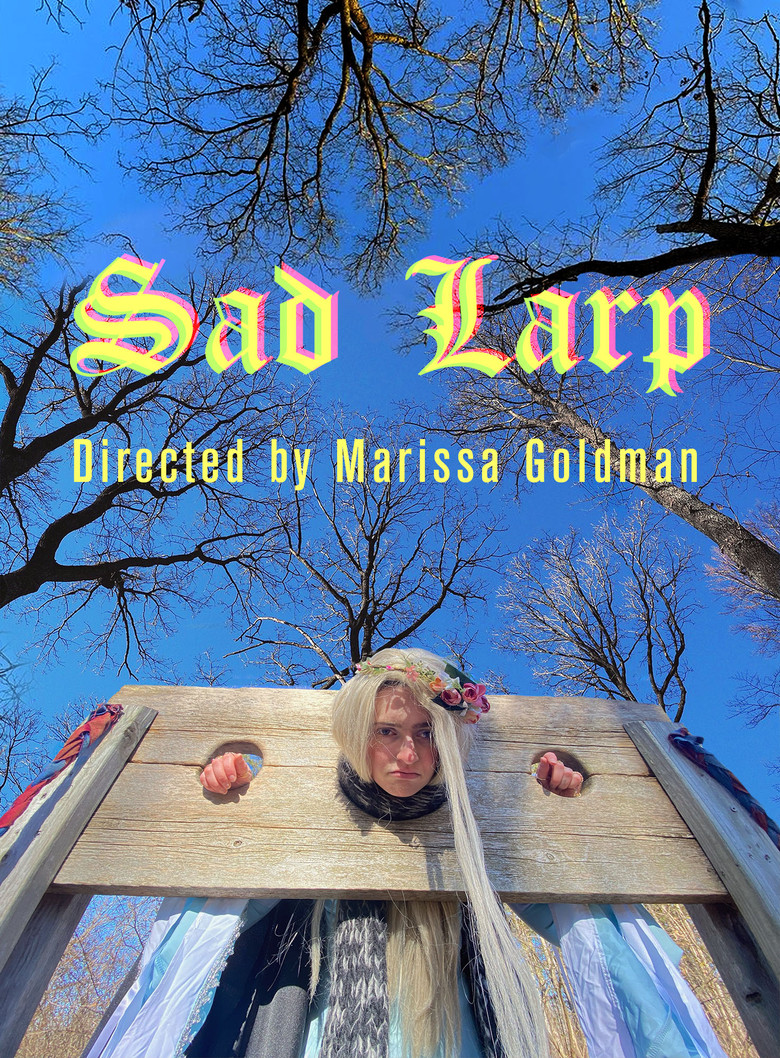 Sad LARP poster background