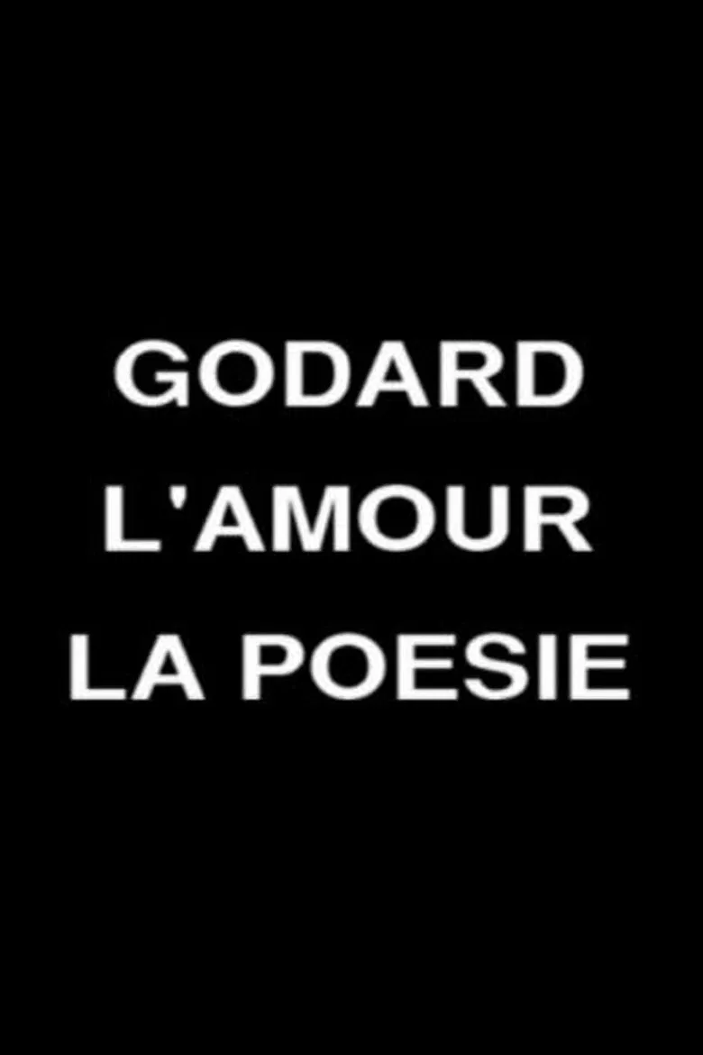 Godard, Love and Poetry poster background