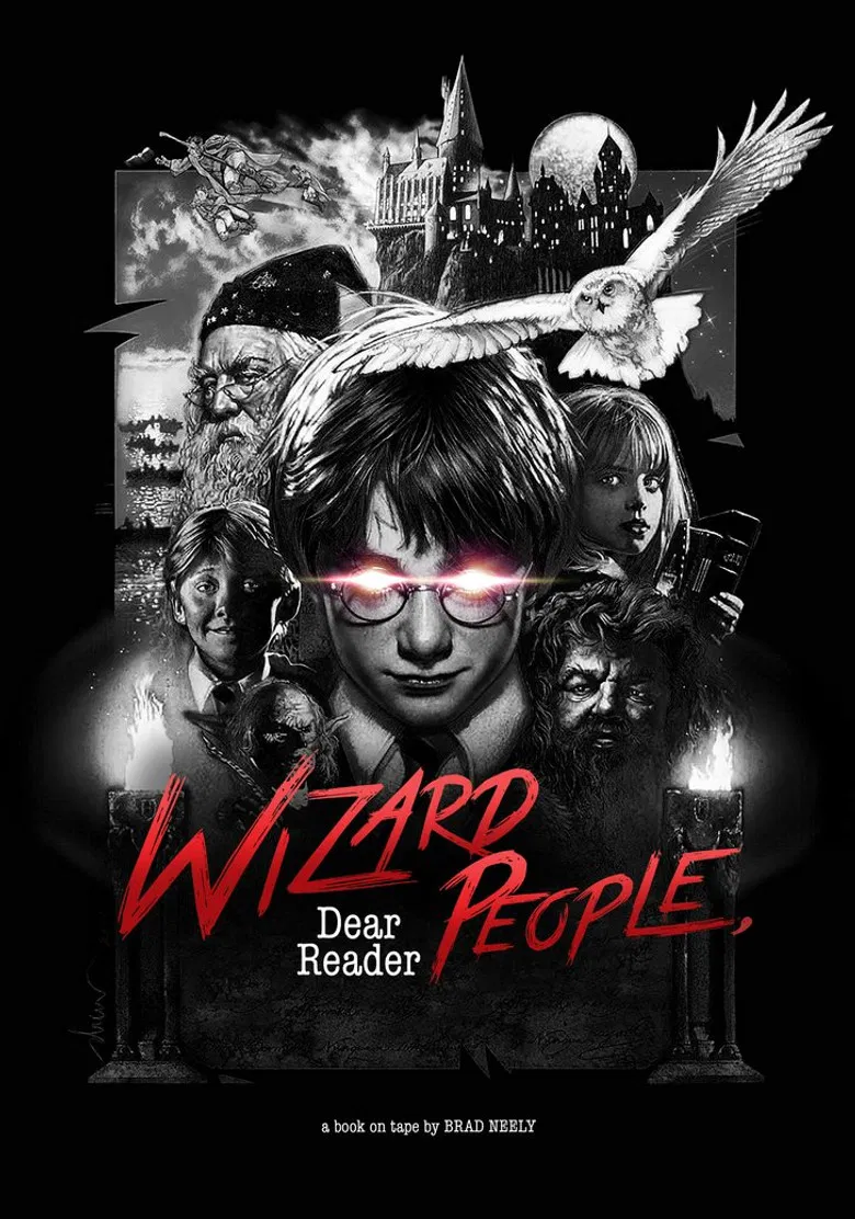 Wizard People, Dear Reader poster background