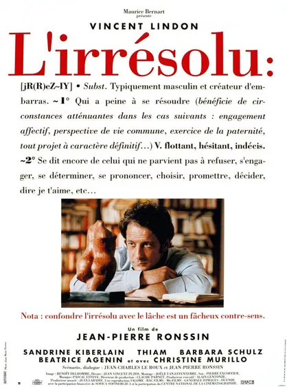 L'irrésolu poster background