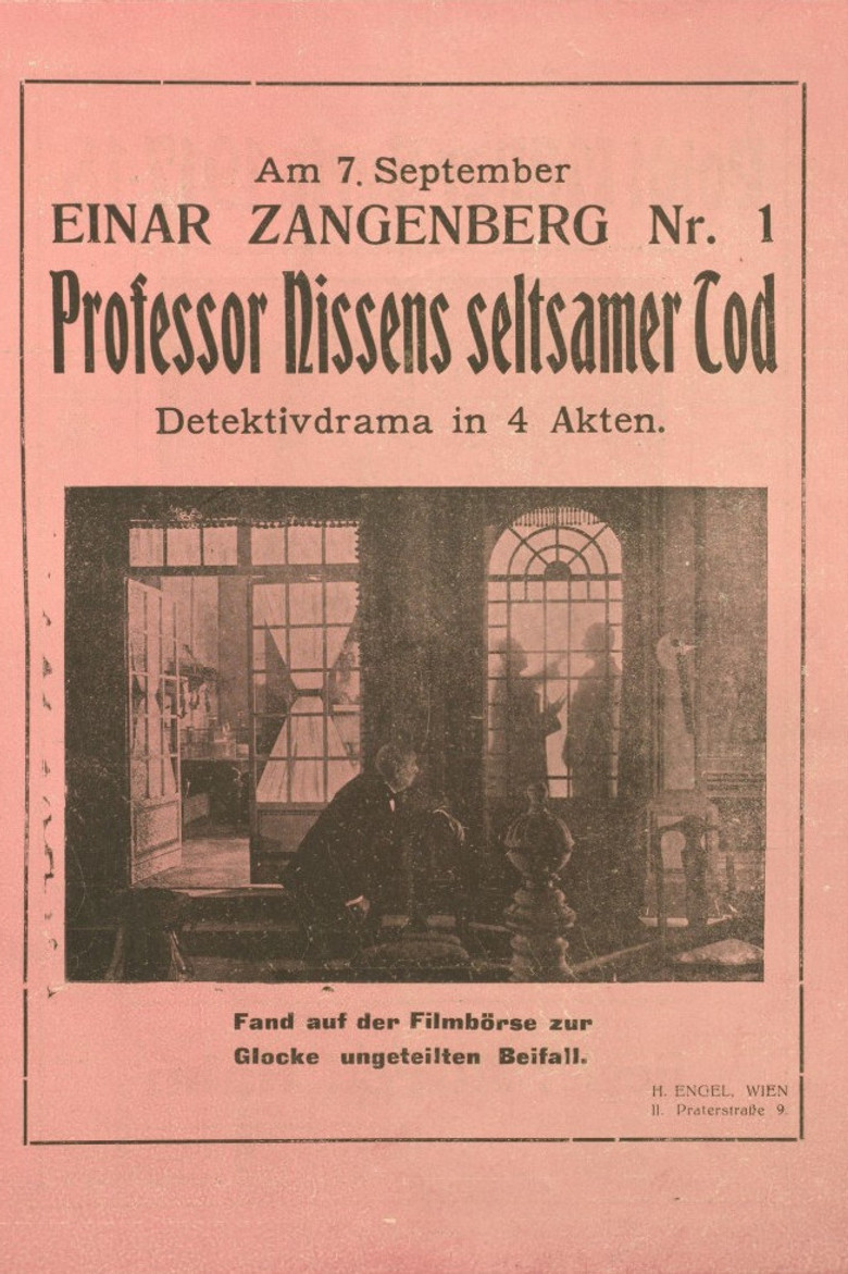 Professor Nissens seltsamer Tod poster background