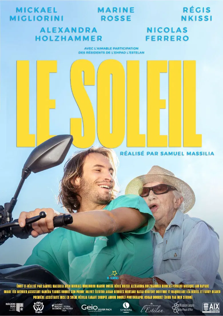 Le Soleil poster background