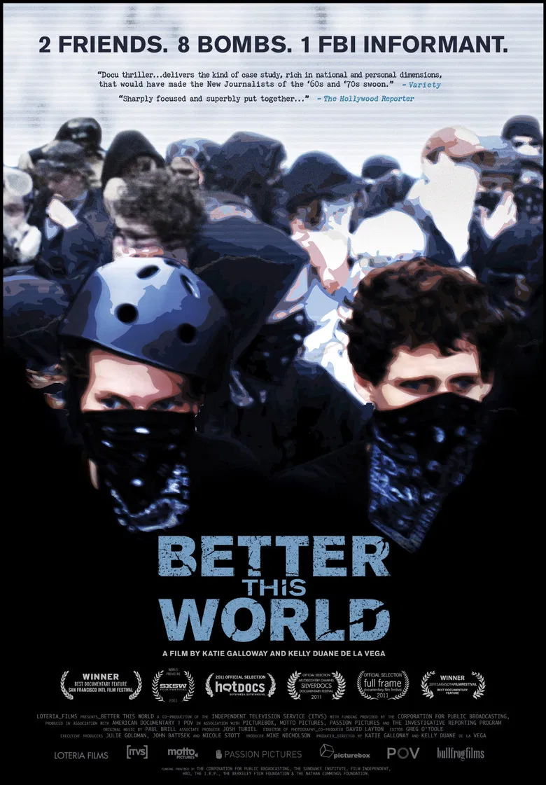 Better This World poster background