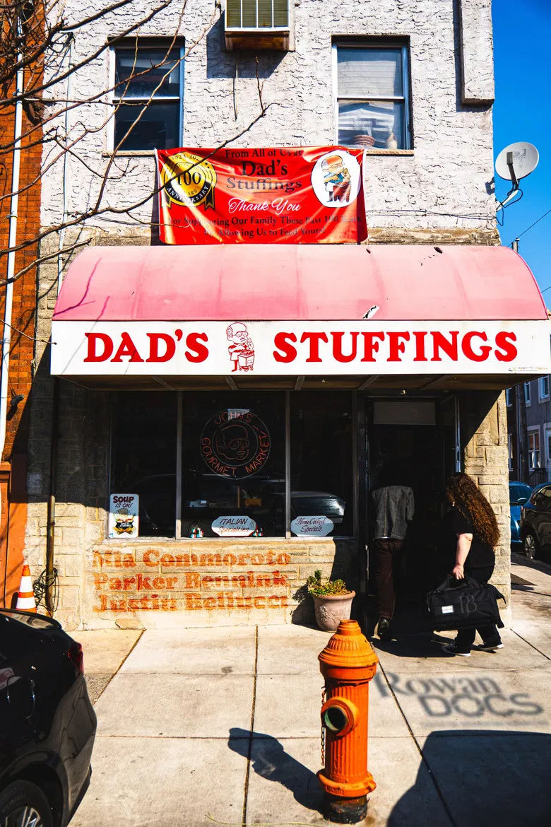 Dad's Stuffings poster background