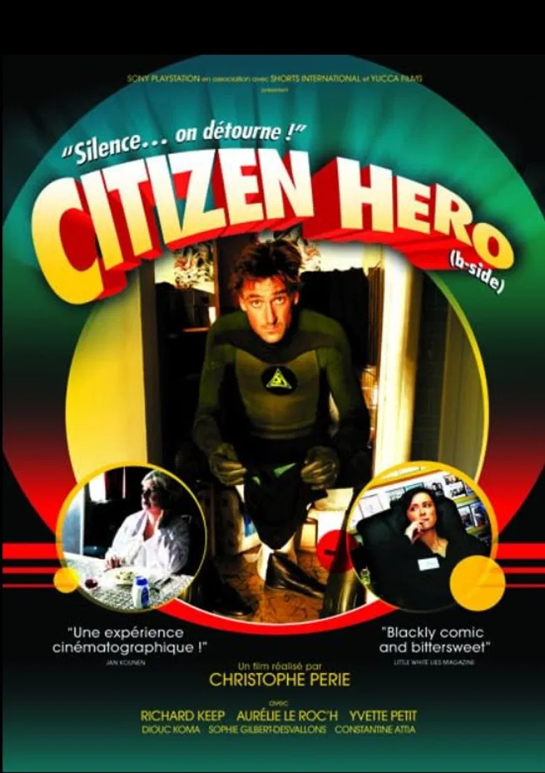 Citizen Hero poster background